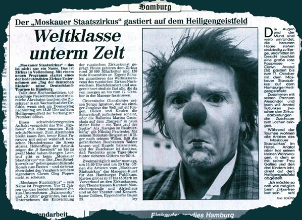 Clown Anatol Zeitung 09